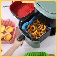 (VIP)  Practical Air Fryer Tool for Cooking Silicone Air Fryer Cooking Tray Reusable Silicone Air Fr