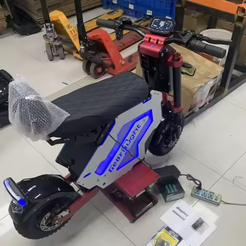 72V10000w 15000w Powerful Seated Electric Scooter Removable Battery Dual Drive 50ah Battery Long Ran