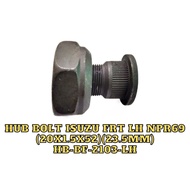 HUB BOLT ISUZU FRONT LH & RH NPR69 (20X1.5X52)(23.5MM) - HB-BF-2103