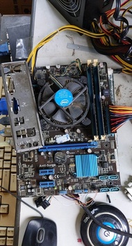 Combo main h81các loại + chip g32xx i3 i5