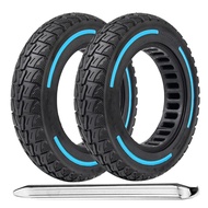 10X2.125 Inch Solid Tires for Electric Scooter, 50/75-6.1 Replacement Wheel, 10X2 Rubber Tyre for Go