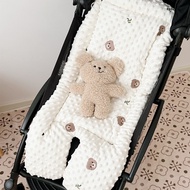 Baby stroller cushion, pea velvet cushion warm baby car cushion dining chair cushion