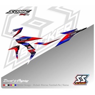 SONIC 150 MOTORCYCLE STRIPING STICKER Design 09