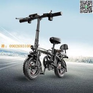 【惠惠市集】德國名頂新國標折疊電動車成人代駕王電動自行車小型鋰電池電瓶車