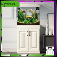 Tank Square Fish Vertical Aquarium Integrated Aquarium Tank Silent Small Fish Tank qw56tyutye2.sg