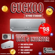 🔥 NEW Rental Plan🔥 Hisense Aircond tukar Ke Cuckoo Air Conditioner | aircond 1hp aircond 1.5hp airco