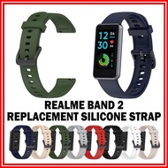 Realme Band 2 Silicone Watch Strap Real Me Band 2 Replacement Wristband Realme Band2 Watch Band Realme Watch Band2 Strap
