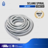 SELANG SPIRAL SELONGSONG PELINDUNG SELANG GAS LPG 2 LAPIS PERMETER ANTI GIGITAN TIKUS AWET MURAH COD