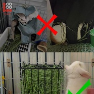 [Lovoski] Hay Feeder for Rabbit Iron Food Dispenser for Hamster Chinchilla Ferret