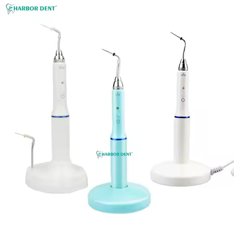 Dental Cordless Gutta Percha Obturation System Endo Heated Pen 2 Tips Rapid Heating Endodontic Root 