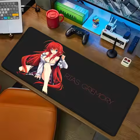 Rias Gremory High School DxD Mouse Pad Rubber Mat Laptop Xxl Mousepad Notebook Gamer Computer Table 