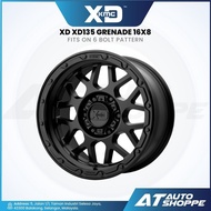 XD XD135 Grenade Matte Black 16x8 ET-6 6x139.7 (1 Piece)