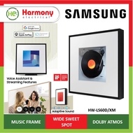(NEW) SAMSUNG Music Frame HW-LS60D/XM Dolby Atmos / Q-Symphony / Voice Assistant / Tap Sound