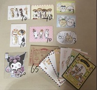 Sanrio mofusand chiikawa Disneyland 明信片