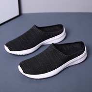 Big Size Mules Shoes For Women Outdoor Causal Shoes Couple Shoes Slip On Shoes Lazy Shoes