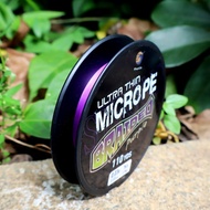 Bingolife 100m PE Tipis Ungu Leader Micro Fishing Halus