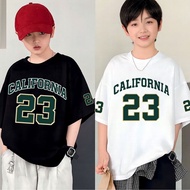 CHILDREN'S T-SHIRTS AGED 3-14 YEARS NUMBER 23 MODEL COTTON24S MATERIAL CHILDREN'S TOPS CHILDREN'S FA
