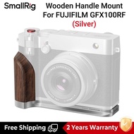 SmallRig ชุดเคสหนัง GFX100RF | แผ่นยึดรูปตัว L พร้อมด้ามจับไม้สำหรับ FUJIFILM GFX100RF 5268 / 5267 /