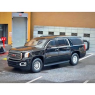 1:64 596 Black Yukon XL Full Sized SUV Sports Model Diecast Metal Car New Collection