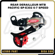 REAR DERAILLEUR MTB PACIFIC LETTER S BLAYER BICYCLE SP-E302 6-7 SPEED