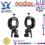 Godox S3 Speedlite Bracket for Godox V1 AD200Pro AD200ProII AD300Pro AD400Pro AD100Pro V860III /TT68