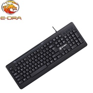 Edra EK501 wired computer keyboard black