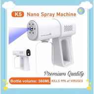 nano spray gun sanitizer sprayer nano steam gun k5 nano spray Wireless health Electric mist spray Wireless Fast delivery