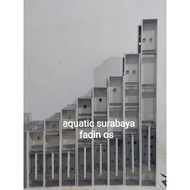 TOP FILTER FOR AQUARIUM GUTTER WITHOUT COVER AQUARIUM TOP GUTTER FILTER