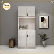 [FREE INSTALLATION] Como Home Kitchen Cabinet (KC802) | Pantry Cabinet | Dry Kitchen Area | Ready St