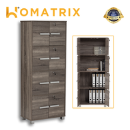 HOMATRIX Storage Cabinet Locker Organizer Cupboard Lockable Storage Rak Simpanan Berkunci Kabinet Ru