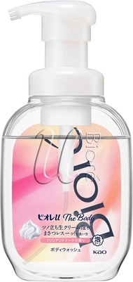 花王 Biore u The Body 泡沫型沐浴乳 璀璨花束香 氣壓瓶 540ml