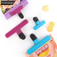 FOREVERGO Food Bag Clips Portable Storage Bag Clips Snacks Fresh-keeping Clips Household Sealer Bags