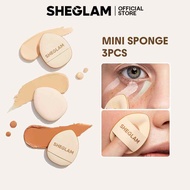 SHEGLAM Magic Finger Mini Sponge 3 Pcs/Set Makeup Puff Concealer Blending Sponge Beauty Makeup Tool