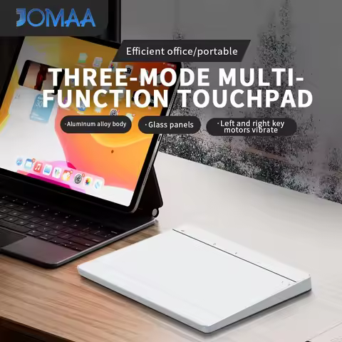 Bluetooth Touchpad Wireless &Wired Trackpad for Win/Mac/IOS Multi-Function Gestures Wireless Recharg