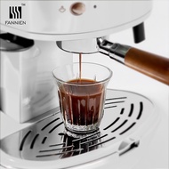 Espresso Glass Espresso Cup Coffee Cup ins American Cup Latte Cup Automatic Australian White Cup Latte Cup Retro Instant Striped Cup 90ml