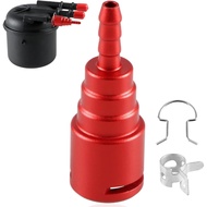 FUSCH Upgraded Aluminum Alloy Fuel Filter Return Line Connector Compatible With Ford 6.7L Powerstrok