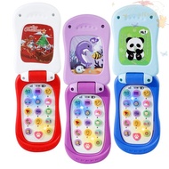 BLISS Phones Musical Toys, Flip Cover Simulation Phone Electronic Baby Cell Phone Toy, Early Educati