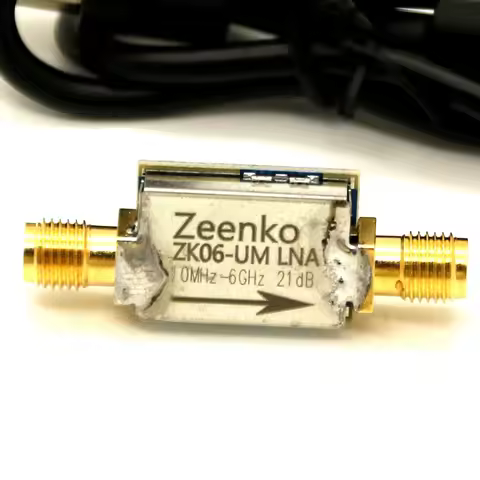 Zeenko UM series LowNoise Amplifier 100KHz‑4GHz/6GHz/10GHz USB type-C interface 20dB High Gain LNA R