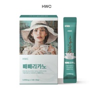 [HWC] Bbaebbaekano Green Coffee Bean Enzyme Coffee with Hazelnut Flavor, 1 Box x(3g x 14p) / 4 Boxes