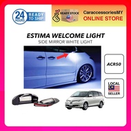 Toyota Estima acr50 side mirror Welcome LED Light - White TE-108 shadow light