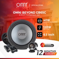 Audio Kereta OMNI BEYOND 6.5" G Beyond Mid Bass Set Komponen (GB65C) - Perodua Proton Honda Toyota N