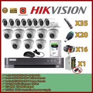 Hikvision Turbo HD CCTV Package 16 Channel Camera 2MP Camera DVR Complete CCTV Package