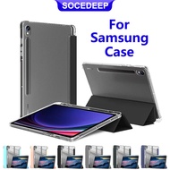 Socedeep For Samsung Galaxy Tab S9 FE 11.0 X710 X716B S9 Plus 12.4 X810 X816B A9 8.7 X110 X115 X117 