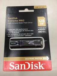 SanDisk 128GB Extreme PRO【SDCZ880-128G】USB 3.1隨身碟 蘆洲可自取📌自取價