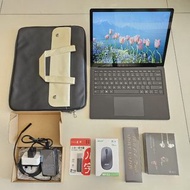 微軟Microsoft surface pro7手提電腦平板電腦商務電腦超輕薄筆記本+平板兩用二合一電腦：Intel Core i5處理器+8GB內存+256G內置SSD硬盤+12.3 inch IP