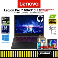 Lenovo Legion Pro 7 16IAX10H - Intel Core Ultra 9 275HX - GeForce RTX 5080 - 32GB RAM - 1TB SSD (3Yr