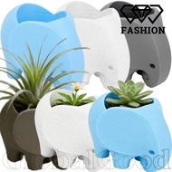 [24H Ship Out] 1-5pcs 3D Printed Elephant Flower Pot | Biodegradable PLA Material Mini Planter for S