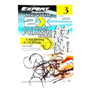 3133 EXPERT PRAWN 2X HOOK #1-5