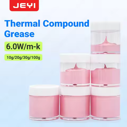 JEYI 10g Thermal Paste (6.0W/m·K)-High-Performance CPU/GPU Thermal Grease for PC, Laptop, PS5 - Non-