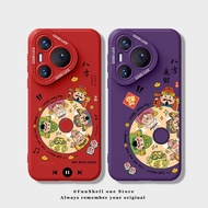新年手机壳 财神爷手机壳 Sarung telefon bimbit Fu Lu Shou Huawei Pura70 Pura80pro baru P40 God of Wealth P50E pe